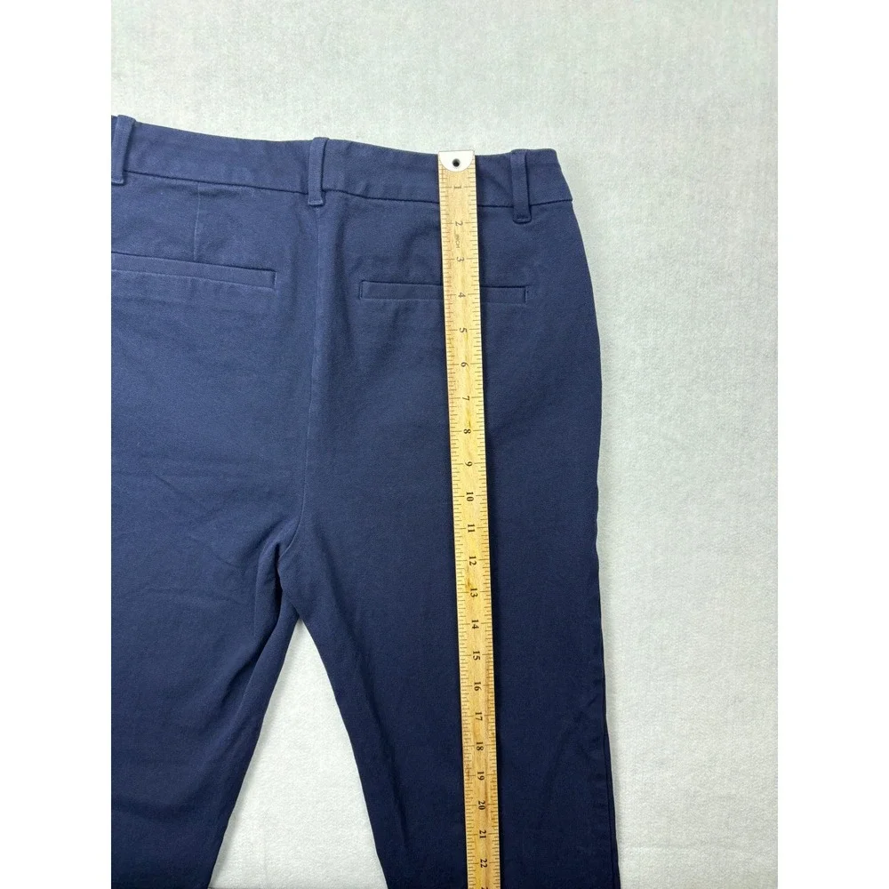 Gap‎ Bi-Stretch Slim Ankle Pants Navy Blue Womens 6 Tall Slim Ankle Work Pants